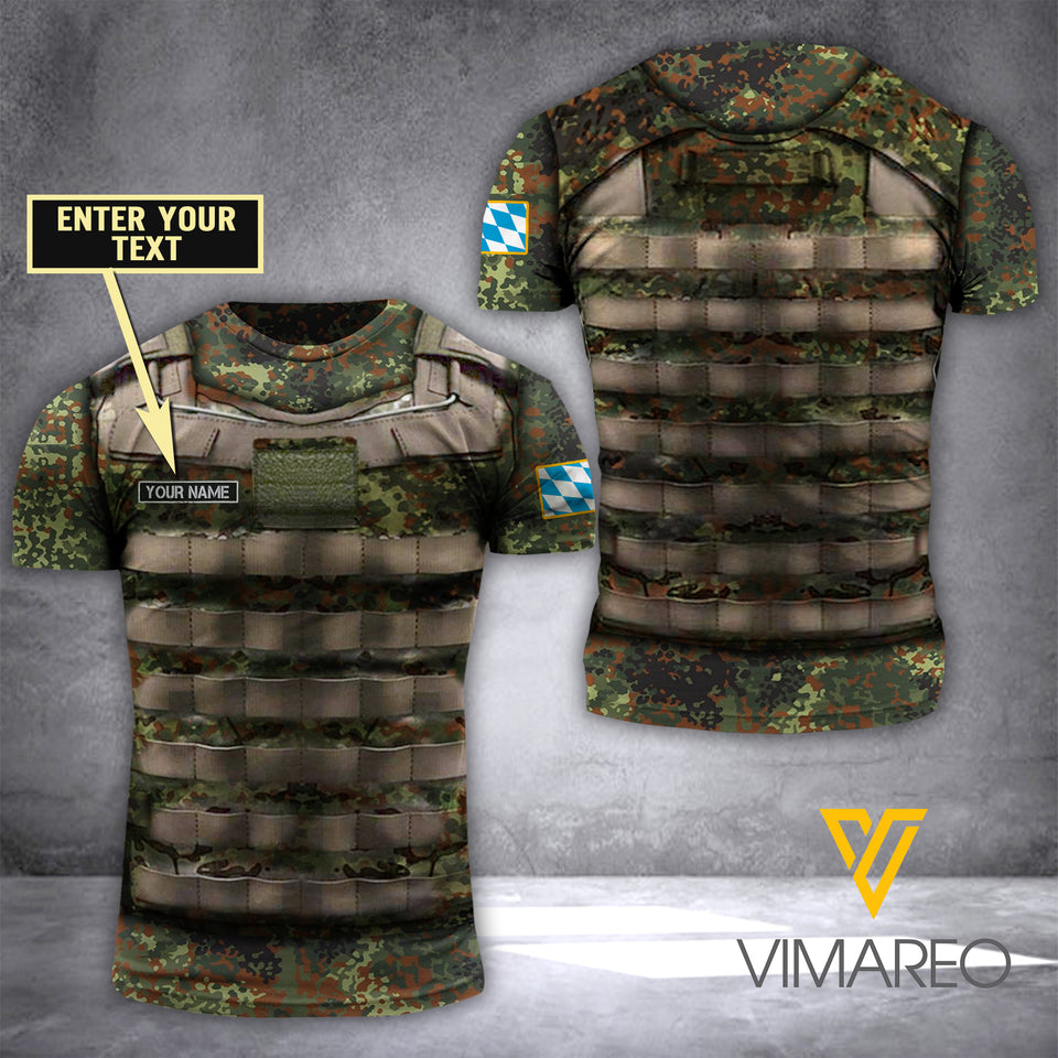 bavaria ARMOR CAMO CUSTOMIZE T SHIRT 3D PRINTED TMTL