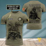 Customized Belgian Soldier 3D Printed Combat Shirt EZA2307