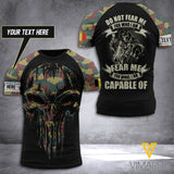 Customized Belgian Soldier 3D Printed Combat Shirt EZA1906