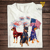 Doberman Dog Tshirt Printed MAY-MA24