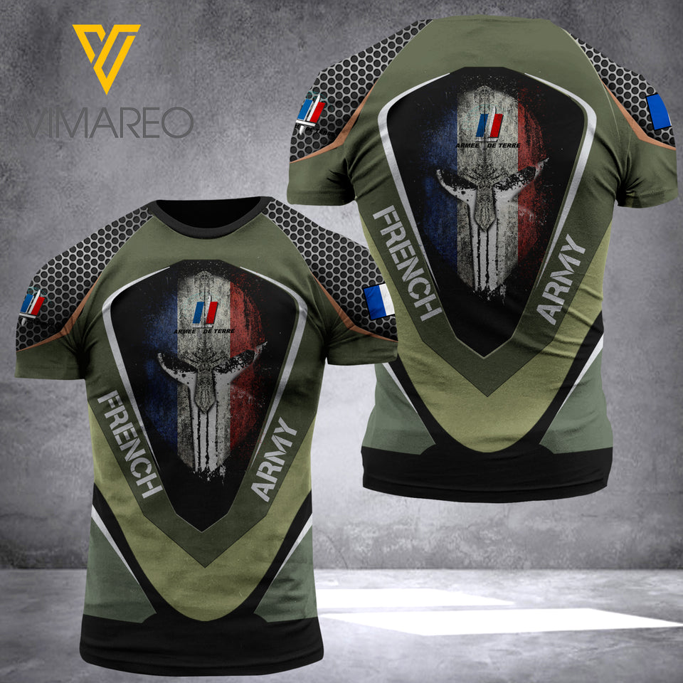 PHN French Army 3D Printed Shirt APR-MA08