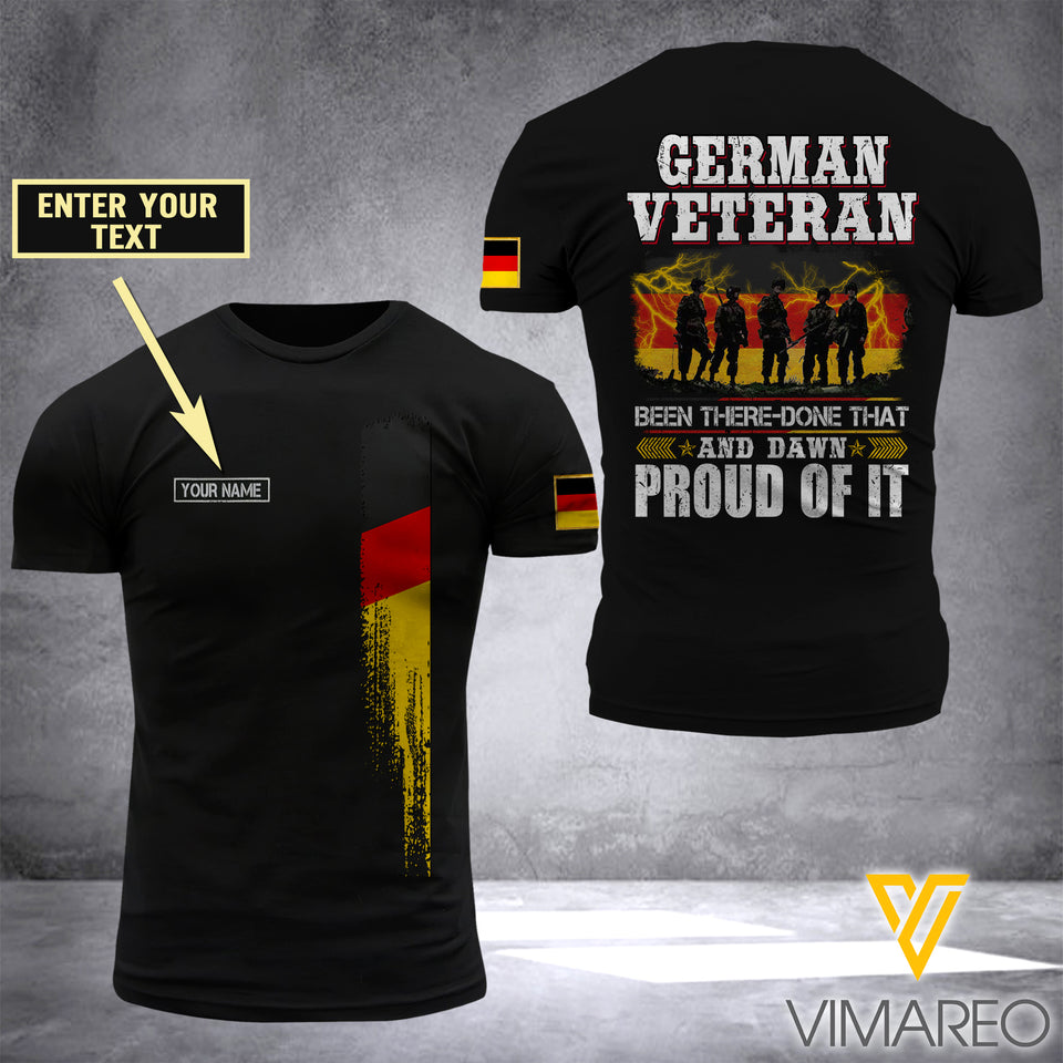Customized German Soldier 3D Printed Combat Shirt EZA2806