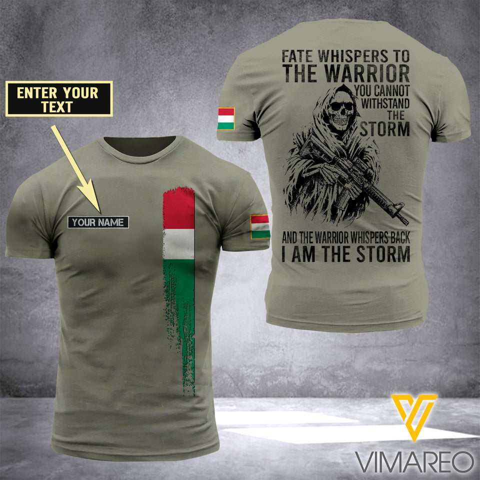Customized Hungarian Soldier Storm 3D Printed Combat Shirt EZA1204