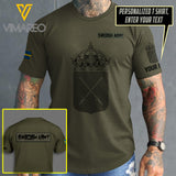 swedish  CUSTOMIZE T SHIRT 3D PRINTED 782