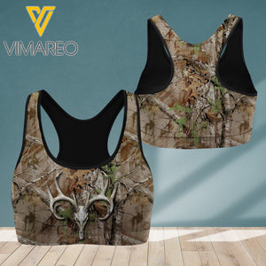 DEER HUNTING SPORT BRA/LEGGING