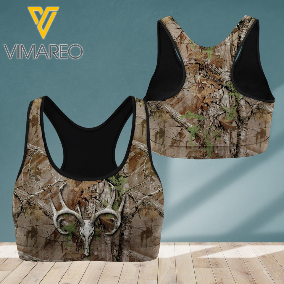DEER HUNTING SPORT BRA/LEGGING