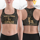 DEER HUNTING GIRL FITNESS SPORT BRA