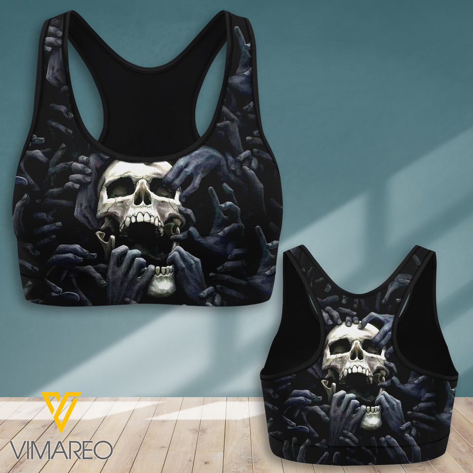 SKULL SPORT BRA/LEGGING