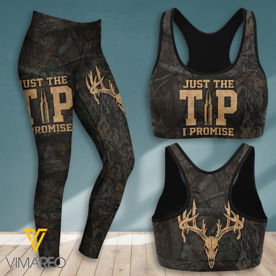 JUST THE TIP DEER HUNTING SPORT BRA/LEGGING