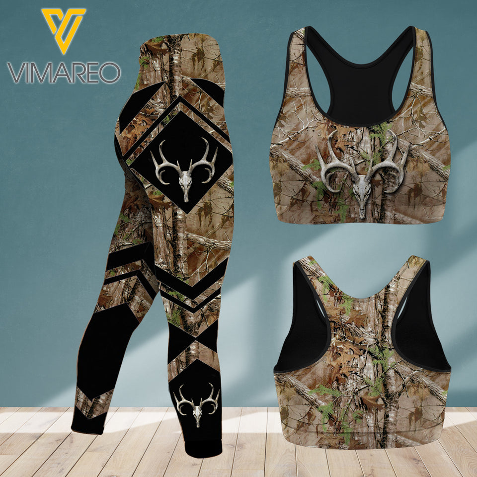 DEER HUNTING SPORT BRA/LEGGING