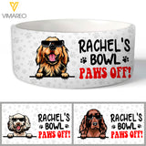 CUSTOMIZED DOG BOWL TNTQ0507