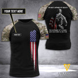 CUSTOMIZED AMERICAN ARMY DIE FOR 3D PRINTED T SHIRT