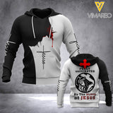 FULLY VACCINATED BY THE BLOOD OF JESUS HOODIE TNTN0902