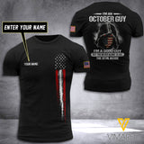 CUSTOMIZED OCTOBER GUY DEVIL INSIDE T SHIRT 3D PRINTED