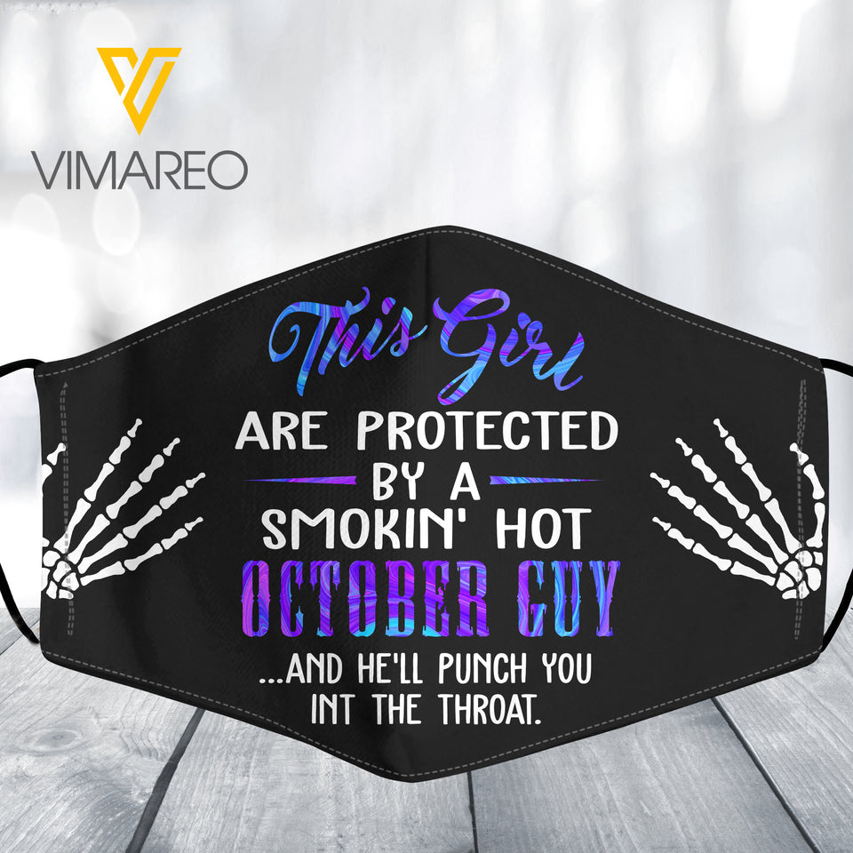 PROTECTED BY A OCTOBER GUY MASK TNDT1009