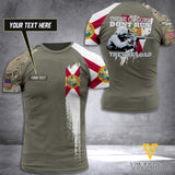 CUSTOMIZED THESE COLORS RELOAD FLORIDA ARMY T SHIRT 3D PRINTED