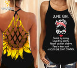 JUNE GIRL Criss-Cross Open Back Camisole Tank Top control