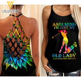 GOLF CRISS-CROSS TANK TOP