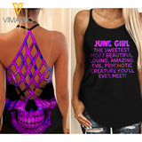 JUNE GIRL Criss-Cross Open Back Camisole Tank Top  TMT SWEETEST