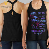 April Girl with Rose CCTank