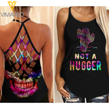 Not a Hugger Criss-Cross Open Back Camisole Tank Top MAR-MQ27