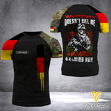Customized German Soldier 3D Printed Combat Shirt EZD100621