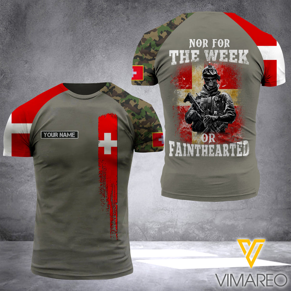 KHMD Customized THE WEEK SWISS 3D PRINTED SHIRT 1504