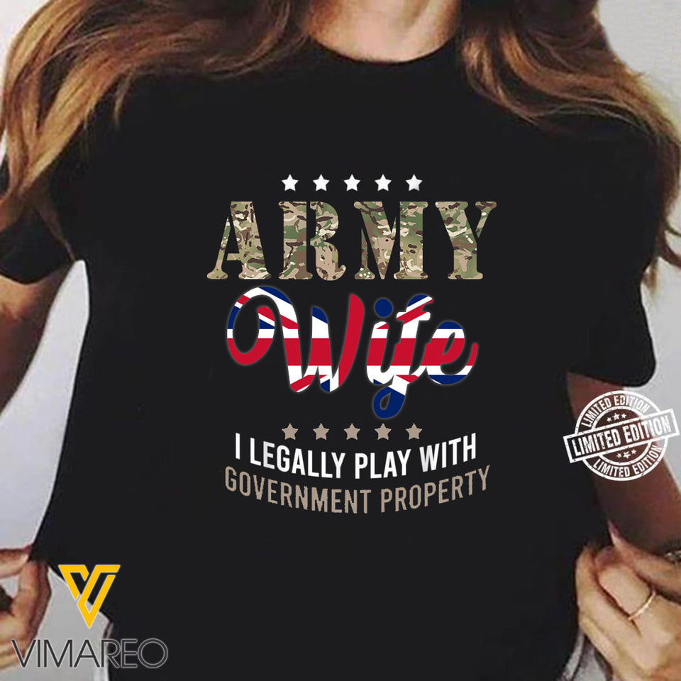 British Wife Tshirt EZD160621