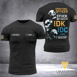 PHN PERSONALIZED PENNSYLVANIA DEPARTMENT OF CORRECTIONS PDOC Tshirt 3D PRINTED APR-MD29