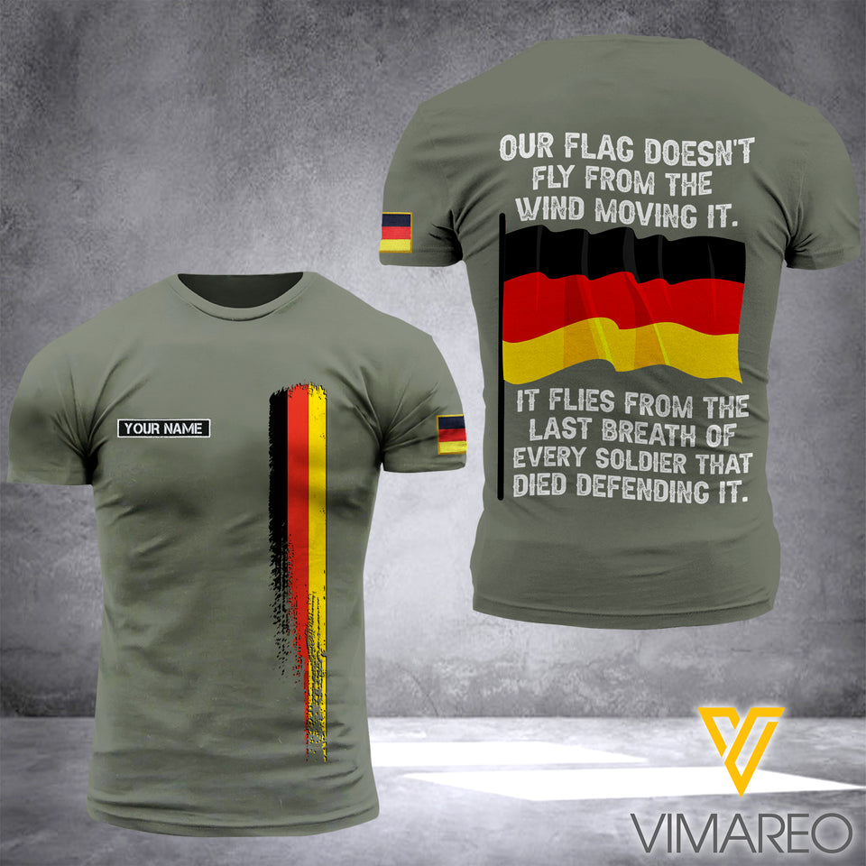 Customized Germany Army 3D Printed TShirt 0904NGBD