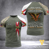 Florida Camo Customized 3D PRINTED SHIRT