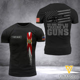 Customized Florida Flag 3D PRINTED SHIRT 1504NGBD