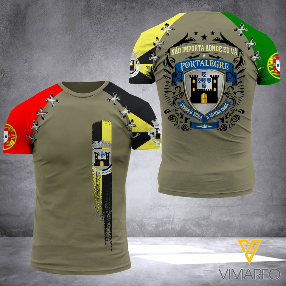 Portalegre TSHIRT 3D PRINTED JUL-MD24