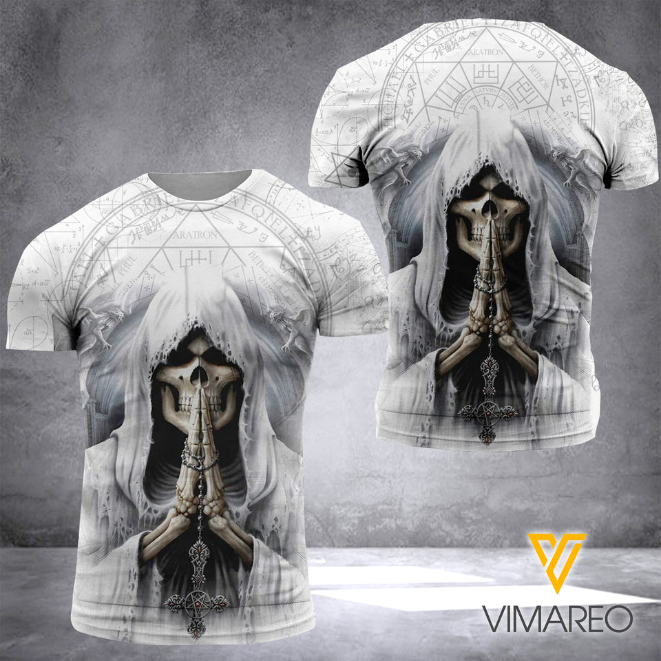 SKULL TSHIRT 3D PRINTED 0605NGBD