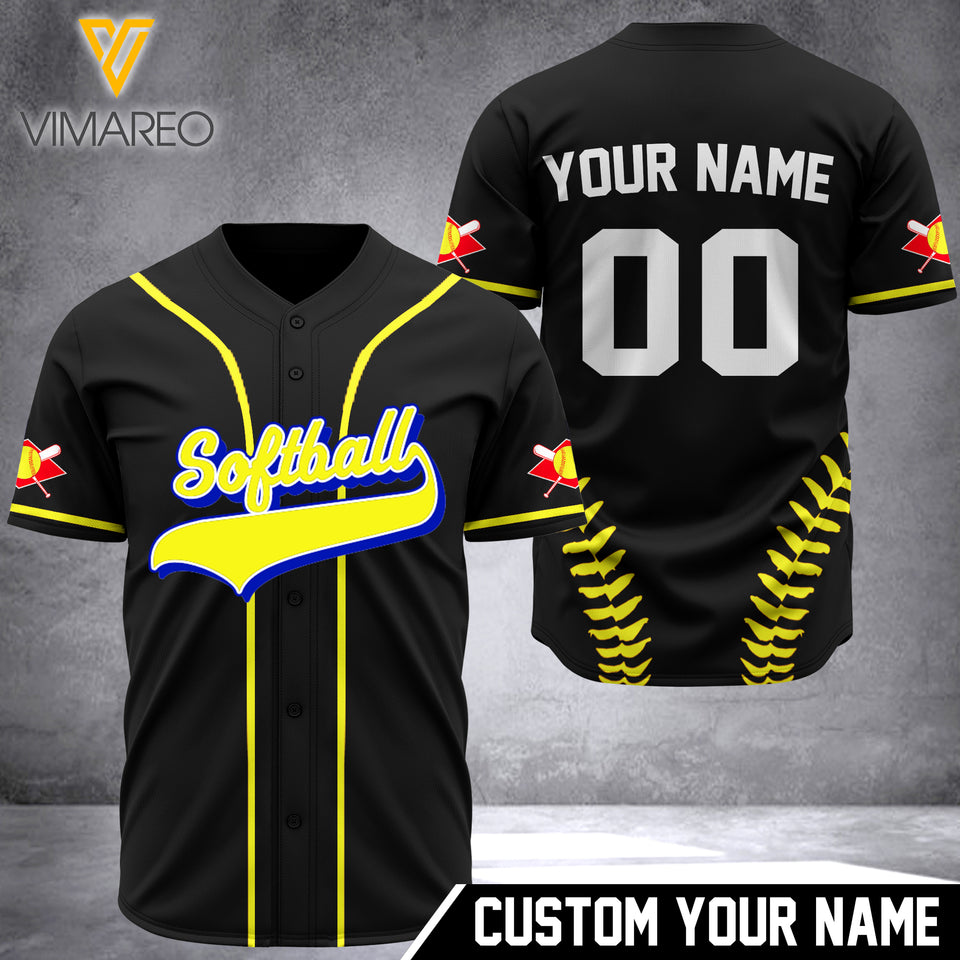 KHMD CUSTOMIZE SOFTBALL Jersey  SHIRT 3D PRINTED 0605