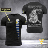 Customized Uruguay Soldier 3D Printed Shirt EZD074