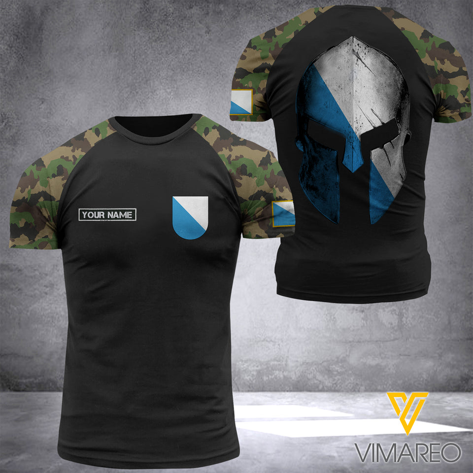 Zürich CUSTOMIZE T SHIRT 3D PRINTED spartan