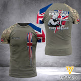 CUSTOMIZED THESE COLORS RELOAD BRITISH ARMY T SHIRT 3D PRINTED