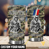 Customized French Soldier Tumbler Cup EZD040721