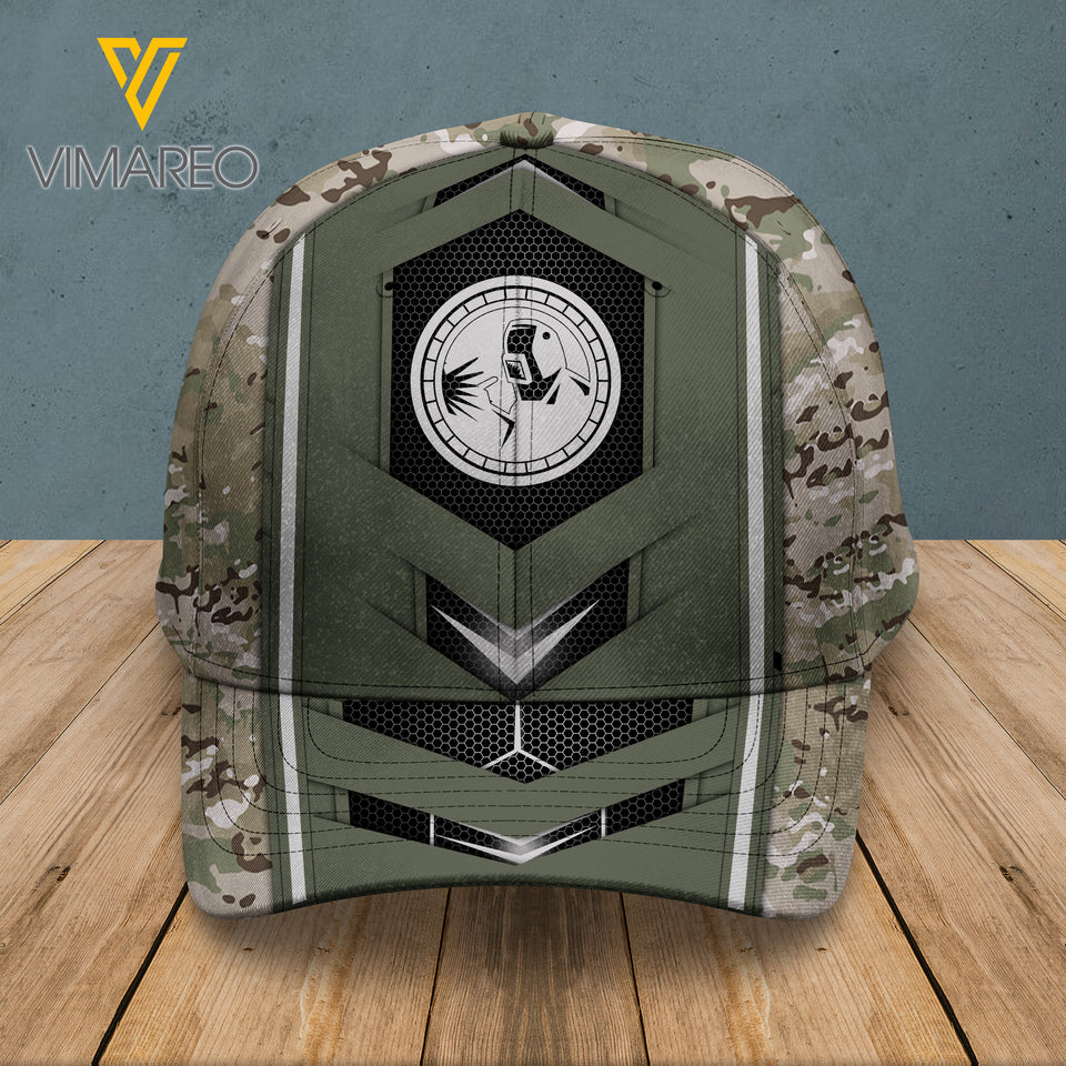 WELDER 3D PRINTED PEAKED CAP NY
