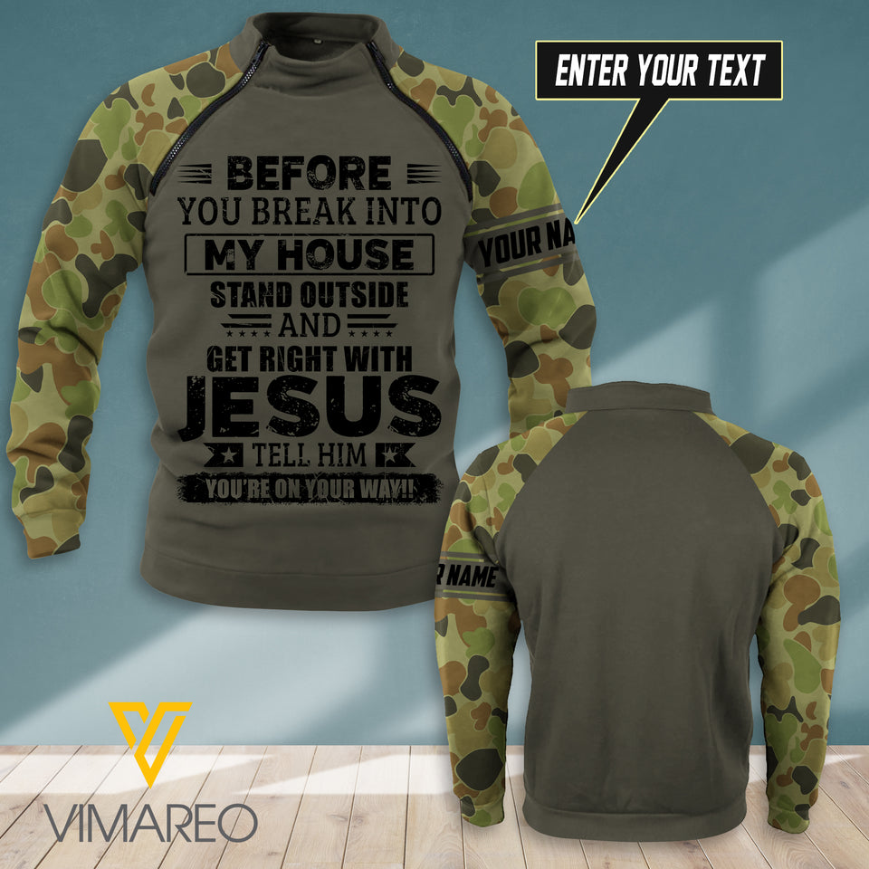AUSTRIAN SOLDIER TACTICAL SWEARSHIRT OUTDOOR WARM JUE-MA10