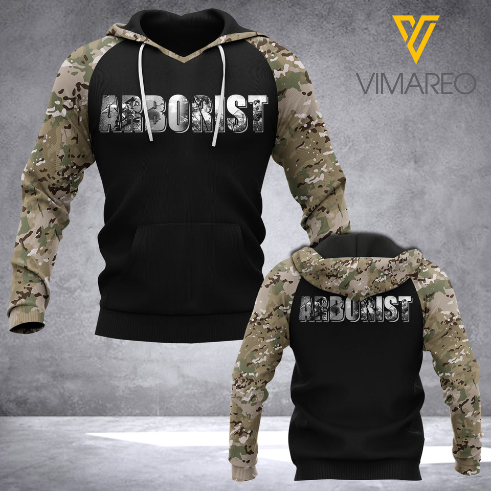 Arborist 3D printed hoodie MCB