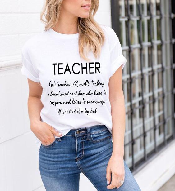TEACHER (n) teacher: A multitasking