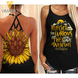 Blessed Camp Criss-Cross Open Back Camisole Tank Top VBWGE