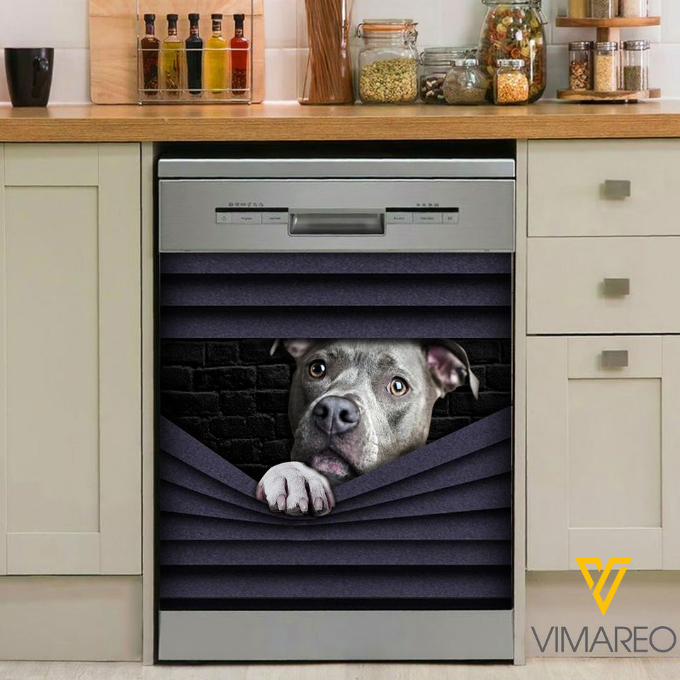 Pitbull Dog Dishwasher Cover APR-MA16