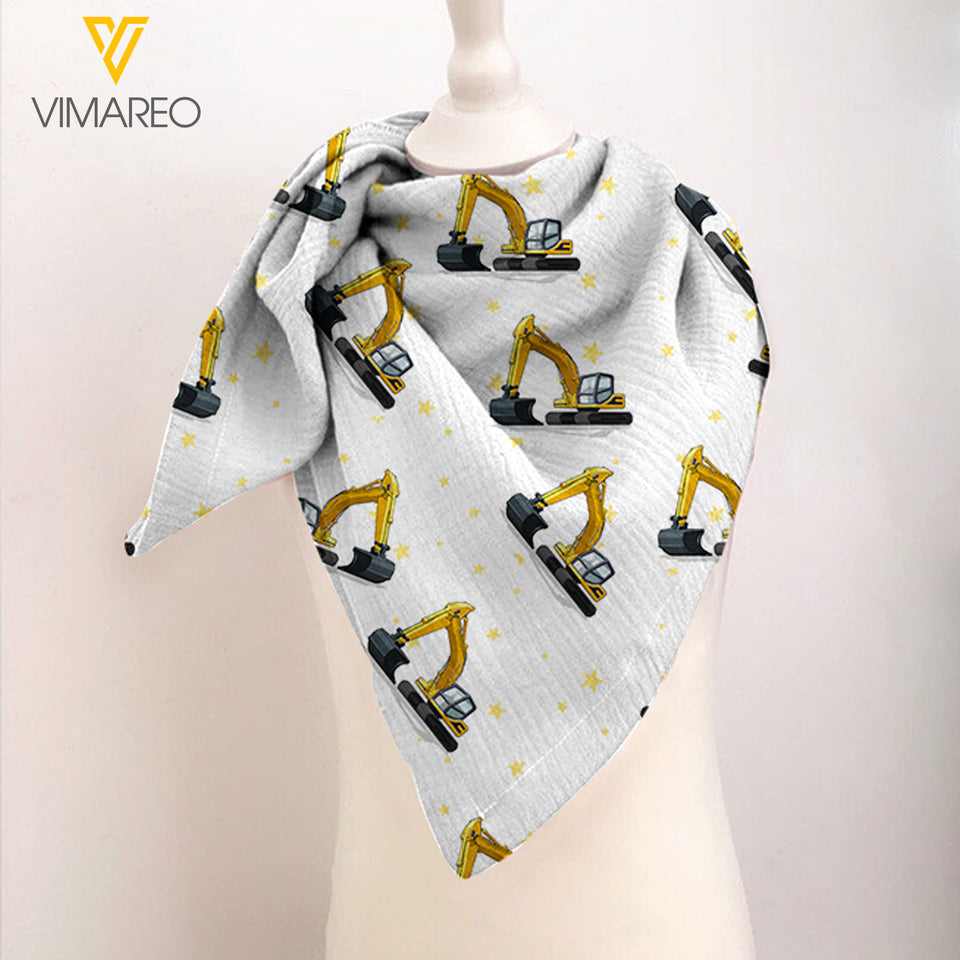 Excavator Baby Neckerchief KSHEU3