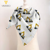 Excavator Baby Neckerchief KSHEU3