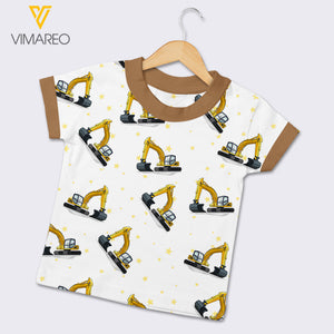 Excavator Baby Tshirt KSHEU9