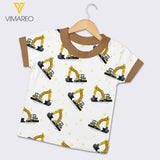 Excavator Baby Tshirt KSHEU9