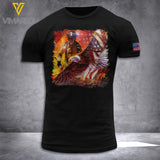 Firefighter Eagle Tshirt MNHJE